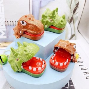Dinosaur Toy Keychain Tyrannosaurus Rex Stress Relief Mobile Phone Whole Machine Bug Student Backpack Creative Doll Hanging Toy