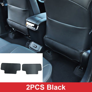 For Toyota Highlander XU70 2020 2021 2022 2023 2024 Hybrid PU Car Seat Back Anti Kick Protective Mat Child Anti Dirty Pad