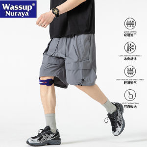 Quần Short Thể Thao Nam WASSUP NURAYA Five-Quarter Dây Đeo Lưng Vừa Vặn Quần Short Nhanh Khô Quần Short Công Sở Mùa Hè