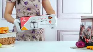 Quánh inox 16cm KALPEN quánh inox KALPEN quánh nấu đồ ăn dặm quánh nấu cháo quánh nấu cháo