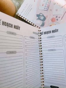 [Daily + Weekly + Monthly 2024] Sổ tay kế hoạch muc tiêu hàng ngày hàng tuần hàng tháng daily planner