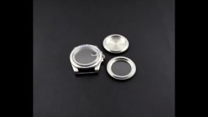 1PCS Silver NH35 Watch Parts Watch Glass/Solid Bottom Cover Suitable for 40mm SUB Case for NH34 NH35 NH36 NH38 Parts Movement