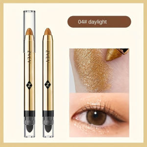 Waterproof double-ended eyeshadow pencil long-lasting matte and shimmer lazy eyeshadow makeup create a perfect makeup look