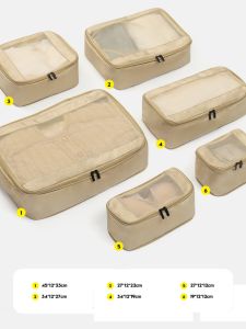 Large Capacity Travel Luggage Storage Bag Clothes Organizer Bag for Travel Outfit Storage Home Storage Solutions