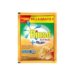 [Hemat Nagih 84Pcs]Rinso Molto Cair sachet / Renceng 18ml/500