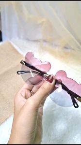 Kacamata Anak Bayi Lucu Hitam Bentuk Beruang Usia 0-8 TAHUN New Trend Fashion