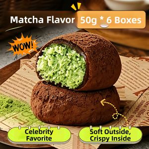 GUOXIANGQIAN | Chocolate Pistachio Tasting Pulling Cocoa Butter Internet Popular Soft Cookie