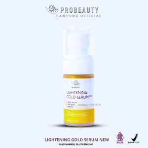 Lightening Serum Gold Probeauty Skincare | Serum Pemutih Glowing Plus Anti Aging