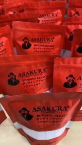 Bột Tẩy Tóc ASAKURA màu TÍMTẩy 2 lần trắng Made in JAPAN 500g