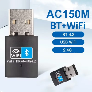 Kebidumei | USB WiFi 6 AX900 Bluetooth 5.4 Adapter 2in1 Dongle 2.4G&5GHz USB WiFi Network Wireless Wlan Receiver For PC/Laptop Driver Free