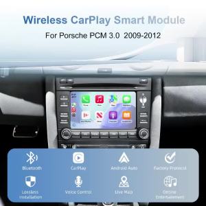 Ezonetronics | EzoneTronics for Porsche 911 Cayenne Cayman Boxster Panamera 2009-2012Wireless CarPlay & Android Auto Retrofit Kit for PCM 3.0