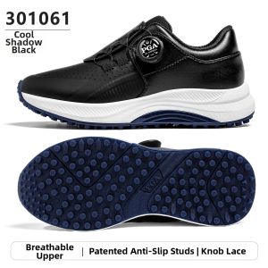 PGM GOLF | Shock Absorption Breathable Twist Lock Kids Golf Shoes
