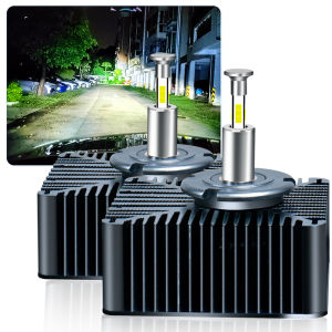 Integrated Copper Pillar Thermal Conductive LED Headlight Bulbs D1S D2S D3S D4S D5S Play and Play for Car Headlamp Lighting