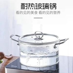 Multifunctional Glass Pot Borosilicate