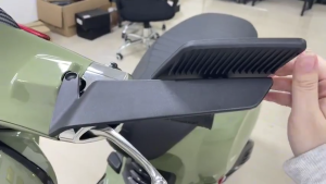 【Original 24hours delivery】Wind Wing Rotating Side Mirror V5 Alloy Stem Universal 14*8Cm Wide View Stealth Mirror COD