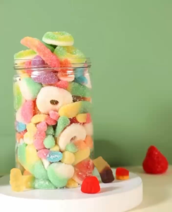 GUMMY Bentuk Coca-Cola Gula‑gula Getah Lembut Manis dalam Balang Premium 100g/250g/350g/500g CANDY Stok Malaysia Sedia