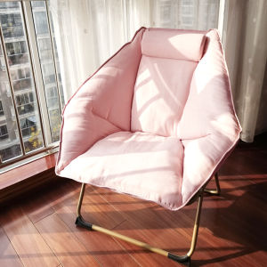 Modern Simple Folding Beach Lounger Lazy Chair Bedroom Back Chair Portable Outdoor Balcony Recliner Sofa for Adults in China