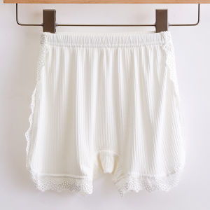 Girls Safety Pants Summer Thin Kids Fashion Tape Safety Pants Pure Cotton Underwear Two-in-One Girl Base Shorts