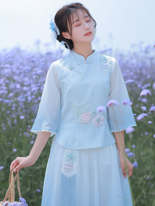 Váy Đầm Giả Yếm Thời Trang Nữ Hàn Quốc Chất Liệu Thấm Hút Mồ Hôi Nhiều Màu  Dễ Phối Đồ Phong Cách Trẻ Trung Cá Tính - Đầm, váy nữ | ThờiTrangNữ.vn