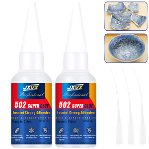 20g 502 Super Ceramic GlueCyanoacrylate Fast Drying Instant Adhesive For Ceramic Mug Glass Quick Repair ToolOdorless Glue
