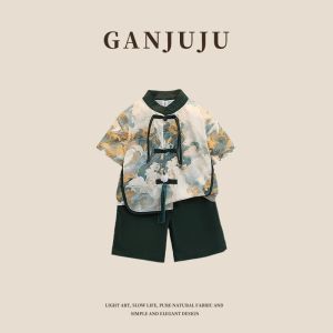 BOGUXIONG | New Style Boys Hanfu Summer 2026 Chinese Traditional Garment