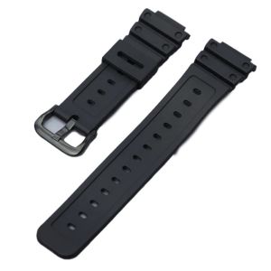 For DW5600/5610 GWB5600 Special Buckle Army Green Transparent Sky Blue Flexible Comfortable Resin Watch Strap