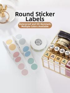 Niimbot | Transparent Round Thermal Label Paper