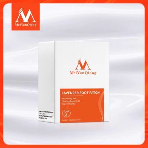 MeiYanQiong Lavender Foot Patch Menutrisi Melembabkan Mendingin Memperbaiki dan Menyehatkan