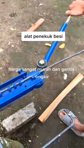 Alat Tekuk Besi Begel Penekuk Besi Beton Plat Strip Besi Nako Besi Ulir Spek 4 - 12mm