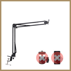 FANGTUOSI 2024 ใหม่โทรศัพท์กล้องขาตั้งกล้องชุดถ่ายภาพปรับได้พร้อมที่วางโทรศัพท์สําหรับ Nikon สําหรับ LED Ring Light