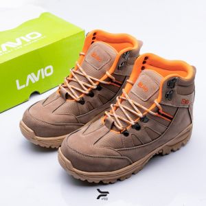 Sepatu Safety Ujung Besi Outdoor Touring Hiking Adventure Boots Klasik Lavio Geneva High Premium Quality