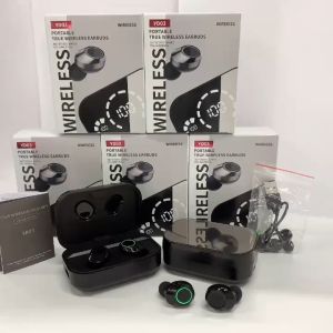 หูฟังบลูทูธ เบสหนัก กันน้ำ เคสเป็น Powerbank ได้ ว่ายน้ำ ขับรถ ออกกำลังกาย บลูทูธ หูฟัง bluetooth ราคาถูก สเตอริโอกีฬาหูฟังเอียร์บัดกันน้ำพร้อม HD Mirror Charging Box