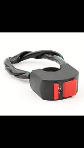 SAKLAR LAMPU MOTOR ON OFF SWITCH UNIVERSAL SAKLAR STANG MOTOR 2 TOMBOL