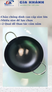 chảo chống dính chảo chống dính sâu lòng Chảo chống dính sâu lòng 2 quai Romatic nhiều size