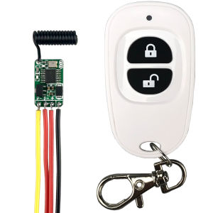 Wireless Remote Switch Module Micro 3.7V 4.5V 9V 12 LED Light Battery Power Supply Small DIY Controller