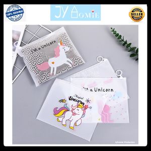 Pencil Case Ziplock Storage Bag Waterproof Storage Bag Bekas Pensil Alat Tulis Beg Ziplock Beg Simpanan