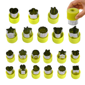 Vegetable Fruit Cutter Protective Hand Cutter Cartoon Pasta Stamp