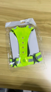 COD KIRIM CEPAT NOKIN Rompi Proyek Safety K3 Premium  Reflektif Sabuk Keselamatan LED Reflective Vest - NK300