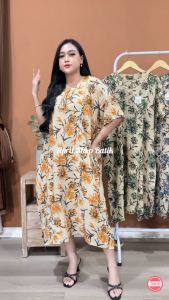 DASTER JUMBO LD 140 MOTIF VALERIE BUSUI TERBARU KEKINIAN DRESS WANITA BIGSIZE PIYAMA TIDUR VIRAL