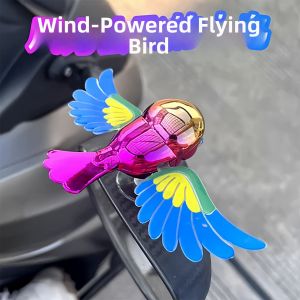 LUKSEN | Wind-Powered Glowing Bird Car Accessory