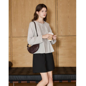 KUHNMARVIN | Áo Blouse Dài Tay Kiểu Công Sở Thông Minh