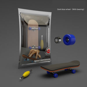 Maple Wood Professional Mini Finger Skateboard Toys  Metal Bracket Bearing Wheel Anti Stress Sensory Tabletop Toy