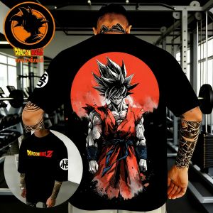 Bandai | Dragon Ball Anime Cotton T-shirt 2026 Summer New Goku Printed Mens and Womens Harajuku Large Versatile Casual Short Sleeve Top