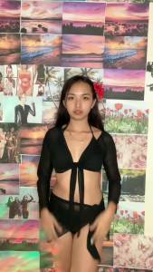 IEAGO Original Women's 4-Piece Bikini Sets: Halter Neck Swimsuit 4in1 Ruffle Cute Swimwear Vintage Bathing Suit with Beachwear Cover Up Long Sleeve