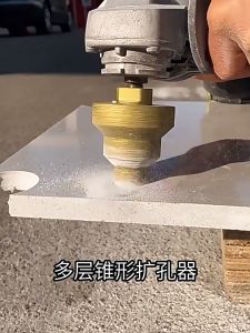 20-35-50MM M10 Chamfer Drill Bit for Enlarge Marble Tile Masonry Concrete Porcelain