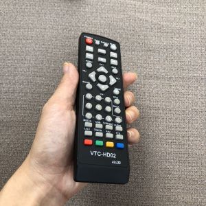 Điều khiển đầu thu VTC HDV2 XLL22 chính hãng - tặng kèm pin - Remote đầu thu