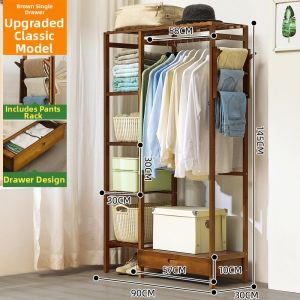 LINSY | Indoor Wardrobe Coat Rack
