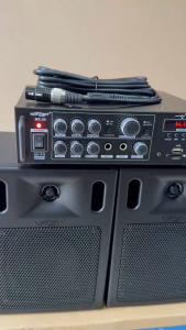 NEW KONZERT MX-50 MINI COMPONENT SPEAKER SYSTEM (FREE 1 MIC)
