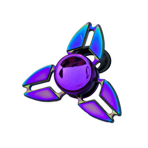 hot toys | New Metal Rainbow Fidget Spinner Gradient Color R188 Mute Bearing EDC Hand Spinner Fingertip Gyro Anti-Anxiety Adult Toys Gifts