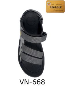 Dép xăng đan nam hàng chính hãng thương hiệu Vinasan. Mã VN668 hàng VNXK size 39-43